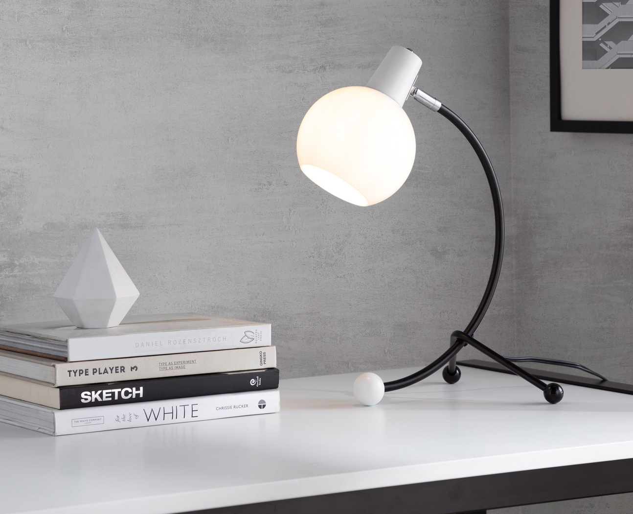 Fencourt Post Black Lamp - Thumbnail - Image 2