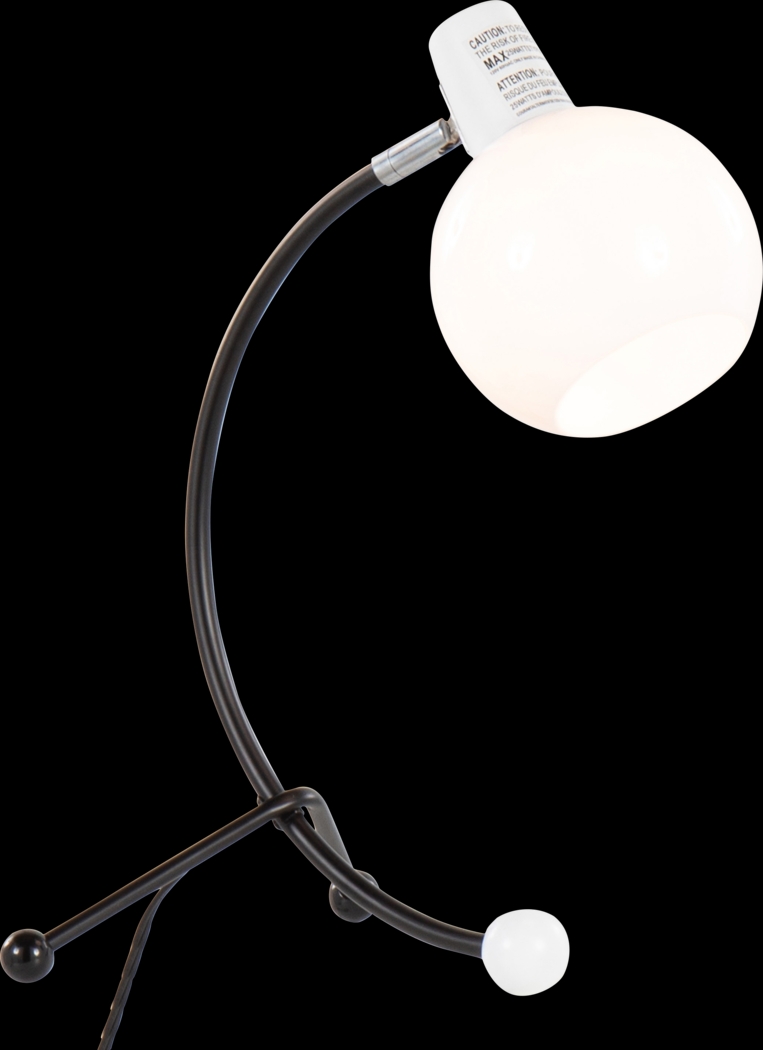 Fencourt Post Black Lamp - Thumbnail - Image 4