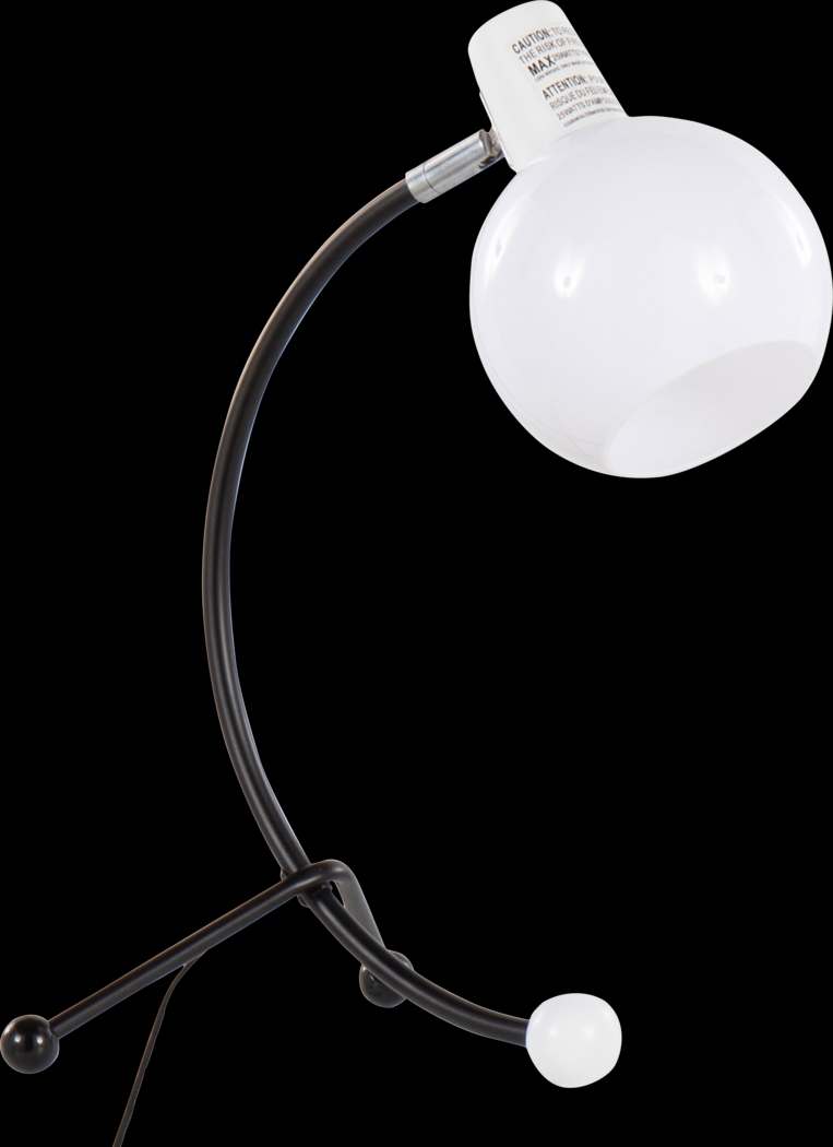 Fencourt Post Black Lamp - Thumbnail - Image 1
