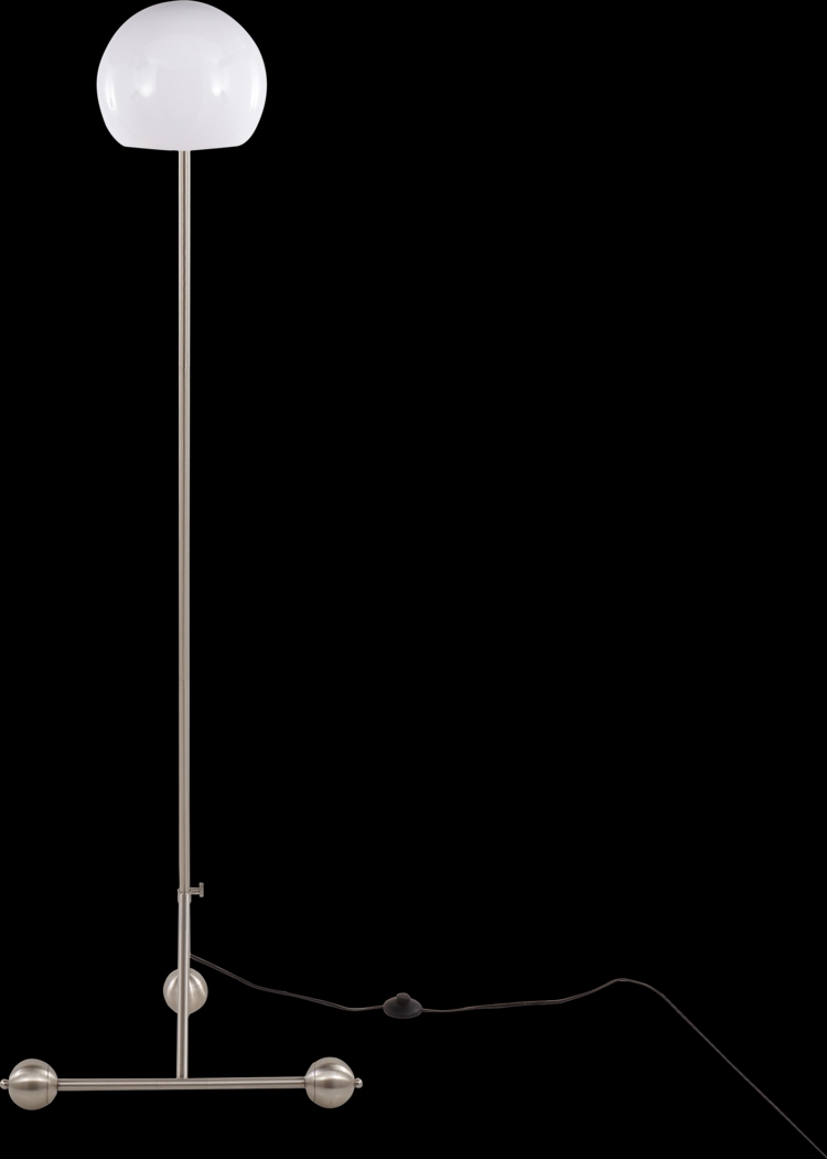 Fencourt Post Nickel Floor Lamp - Thumbnail - Image 6