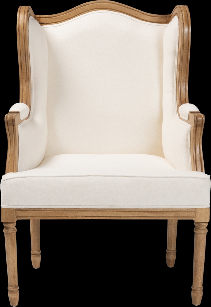 Feneno Oak Accent Chair - Thumbnail - Image 4