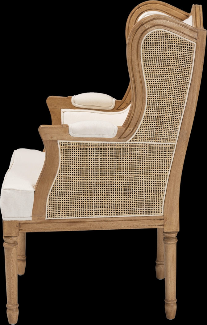 Feneno Oak Accent Chair - Thumbnail - Image 5
