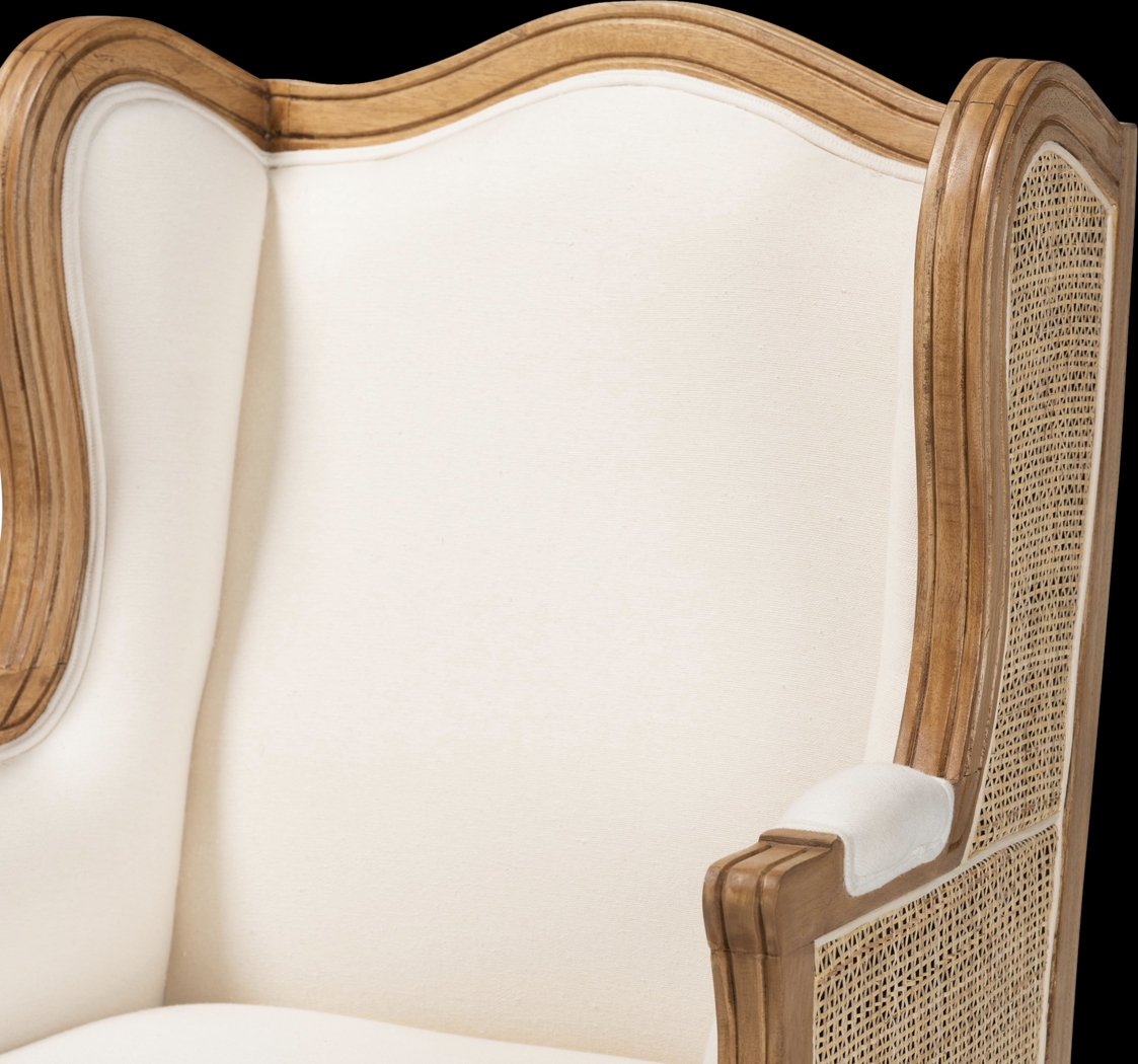 Feneno Oak Accent Chair - Thumbnail - Image 7