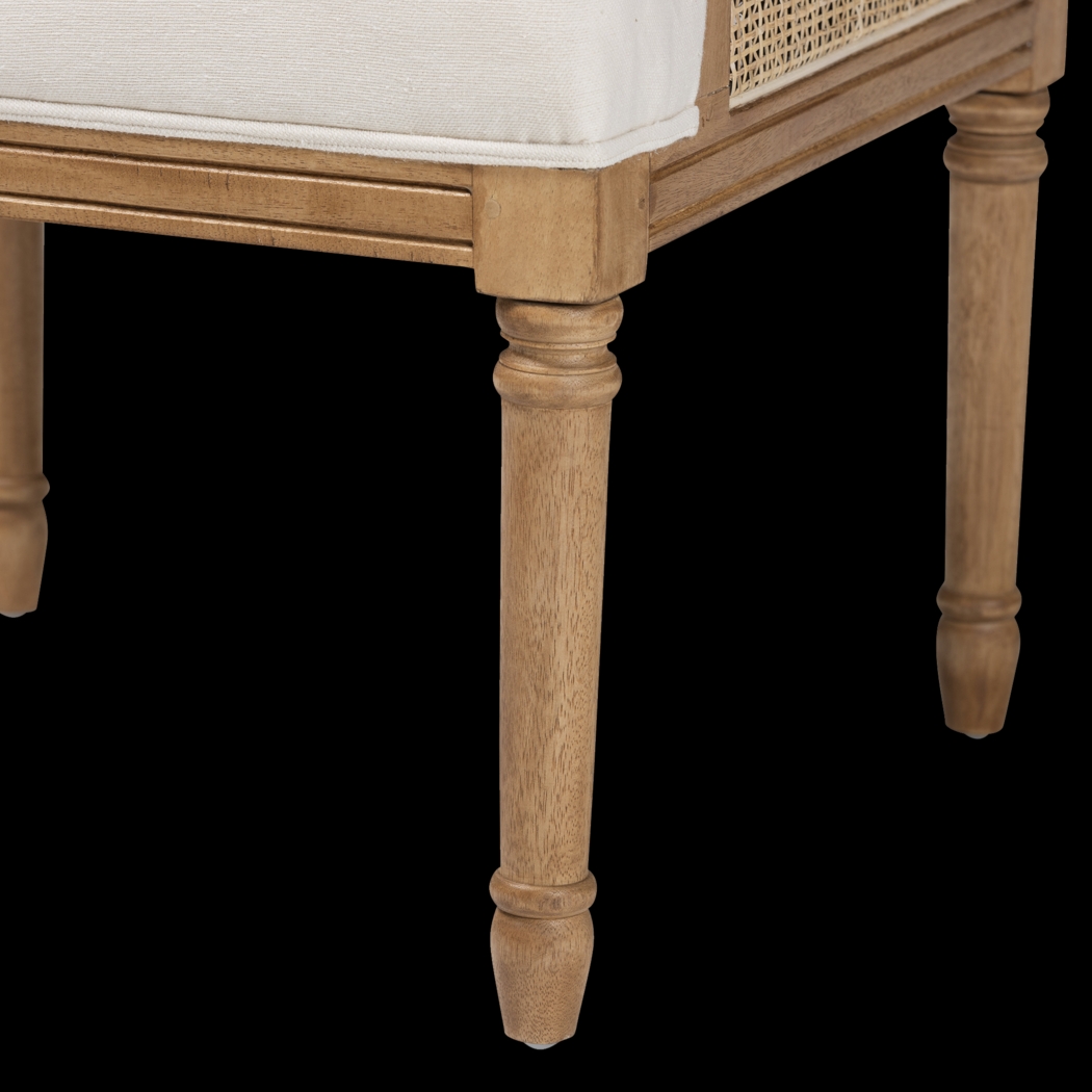 Feneno Oak Accent Chair - Thumbnail - Image 8