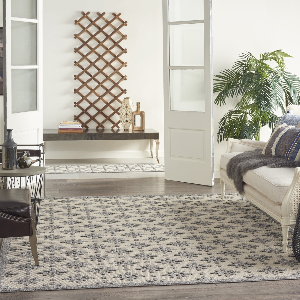 Fennie Cream 8' x 10' Indoor/Outdoor Rug - Thumbnail - Image 8