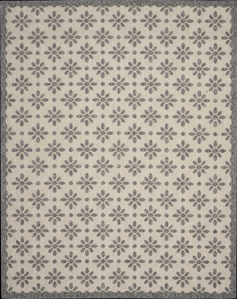 Fennie Cream 8' x 10' Indoor/Outdoor Rug - Thumbnail - Image 1