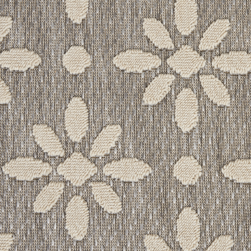Fennie Gray 2'2 x 7'6 Runner Indoor/Outdoor Rug - Thumbnail - Image 6