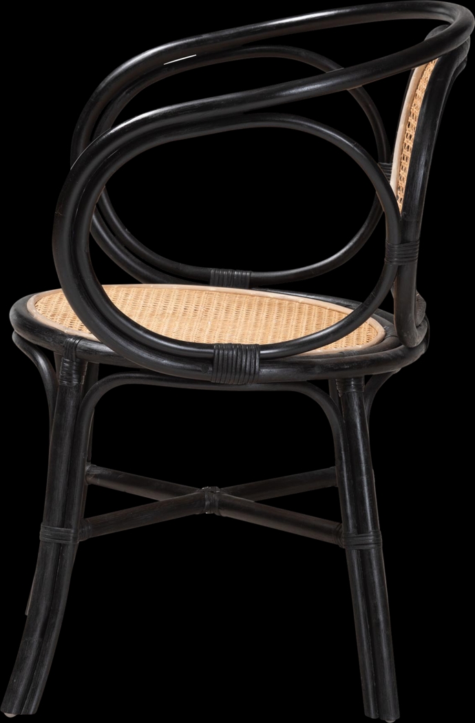 Fenno Black Arm Chair - Thumbnail - Image 4