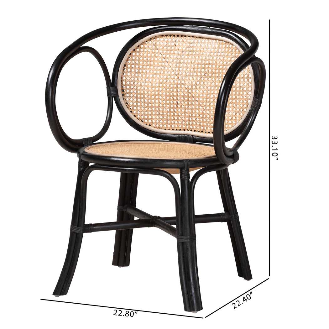 Fenno Black Arm Chair - Thumbnail - Image 10