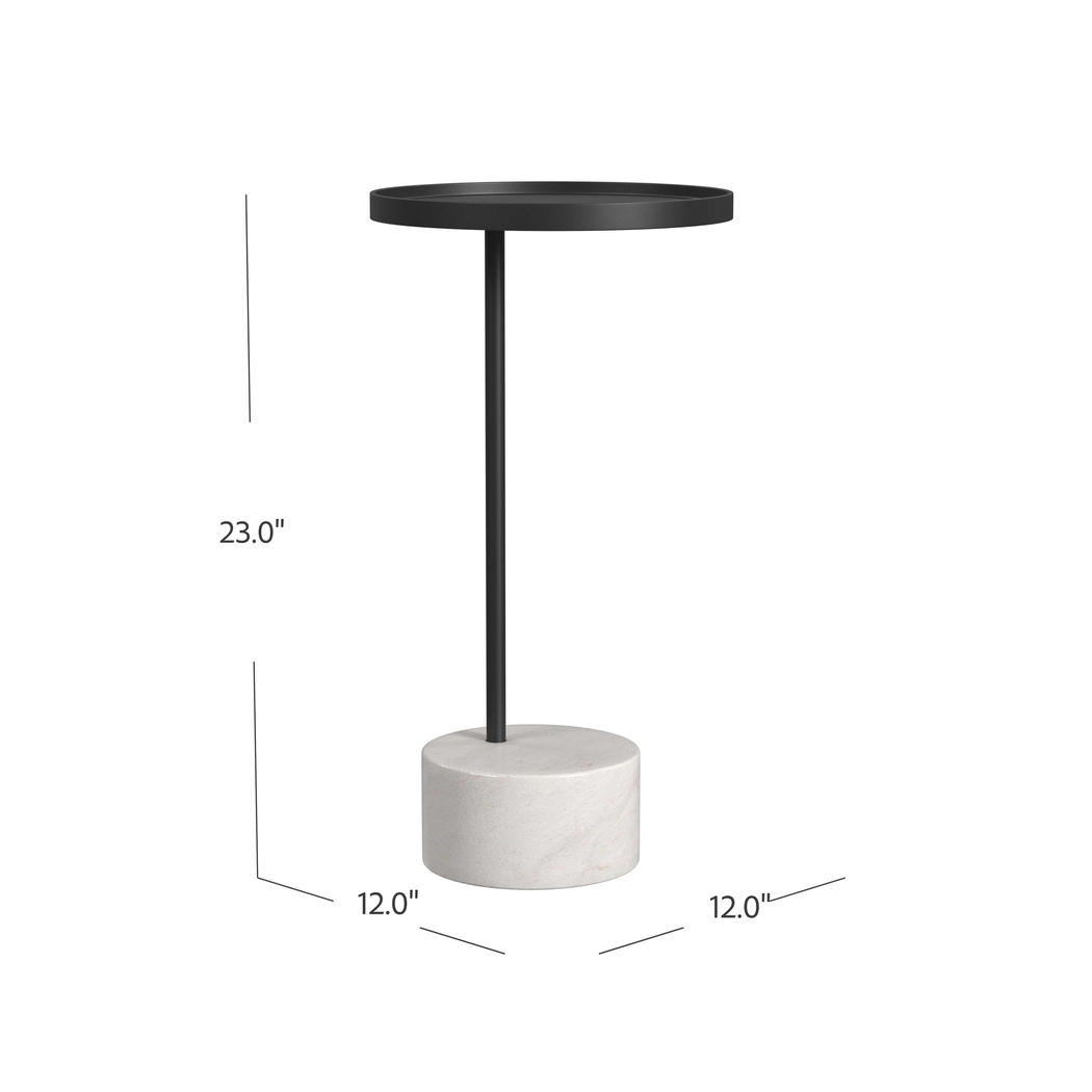 Fensmere Black Accent Table - Thumbnail - Image 6