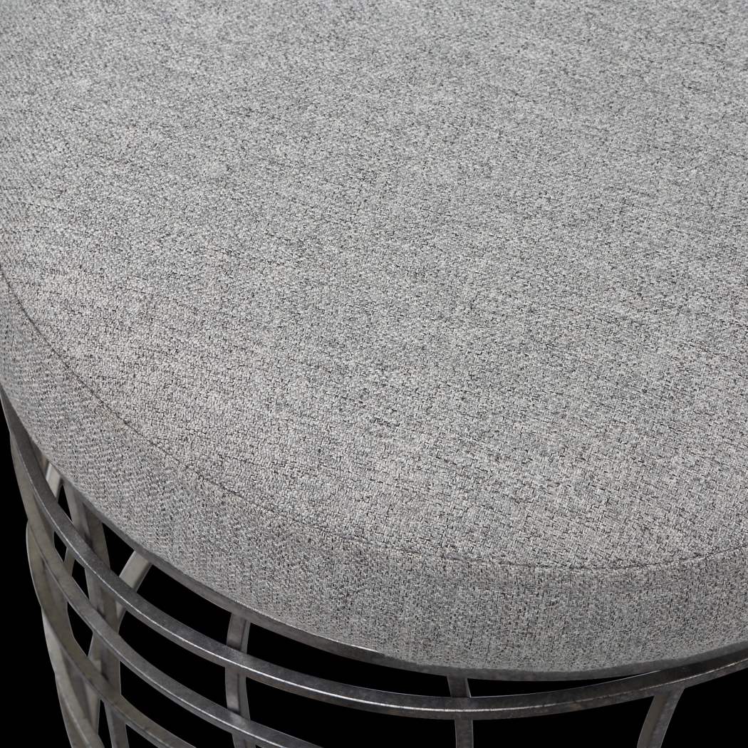 Fento Gray Stool - Thumbnail - Image 3