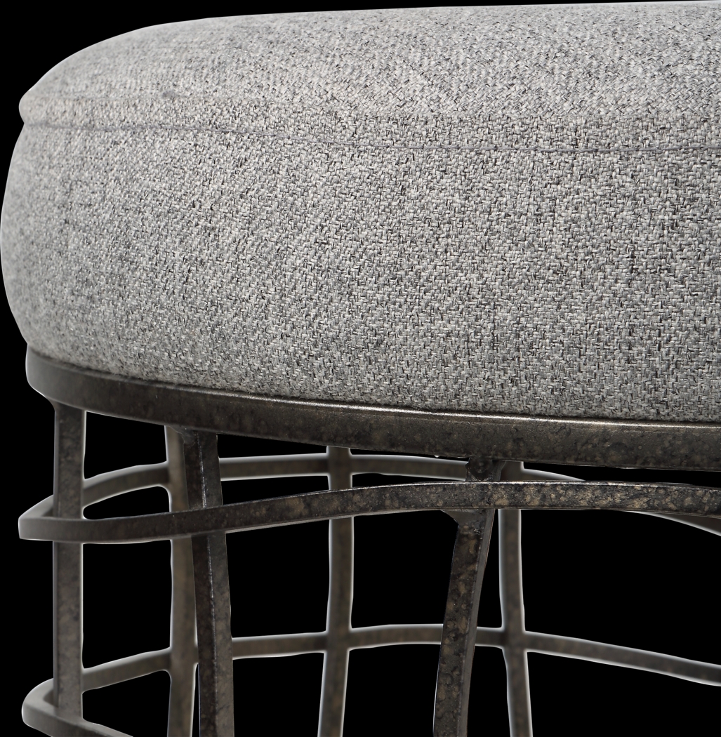 Fento Gray Stool - Thumbnail - Image 4