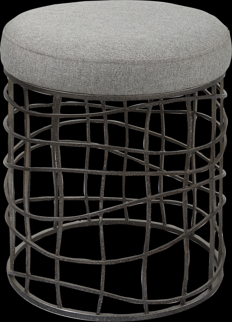 Fento Gray Stool - Thumbnail - Image 1