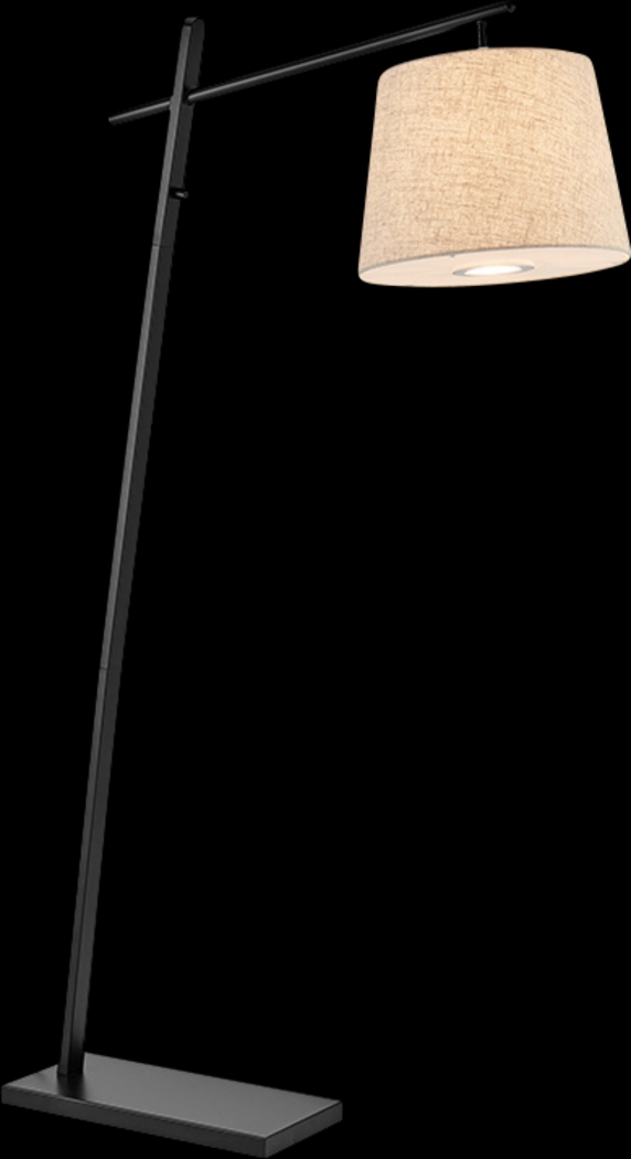 Fenwick Black Floor Lamp - Thumbnail - Image 1