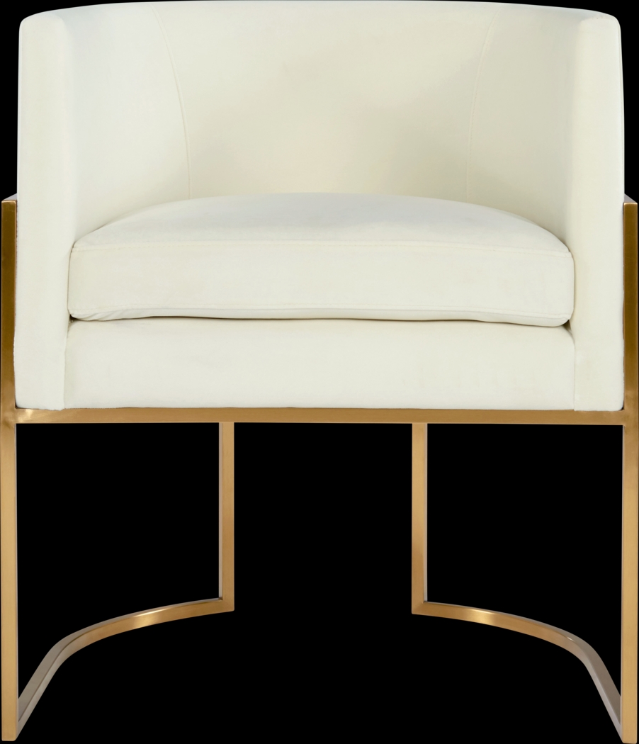 Fera Leah II Cream Arm Chair - Thumbnail - Image 2