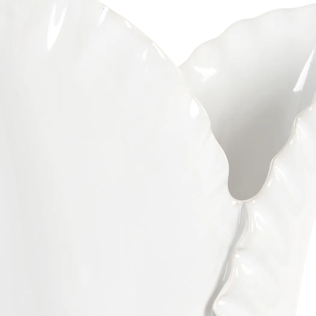 Ferda White Vase, Set of 2 - Thumbnail - Image 4