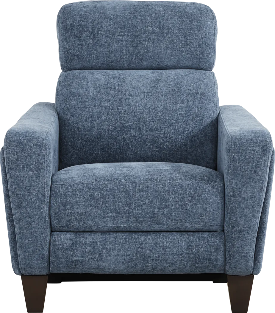 Ferguson Denim Dual Power Recliner - Thumbnail - Image 2