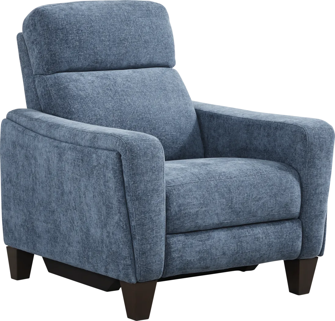 Ferguson Denim Dual Power Recliner - Thumbnail - Image 3