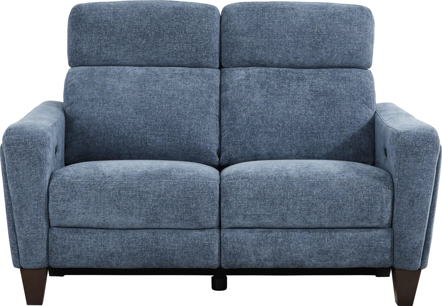 Ferguson Denim Dual Power Reclining Loveseat - Thumbnail - Image 2