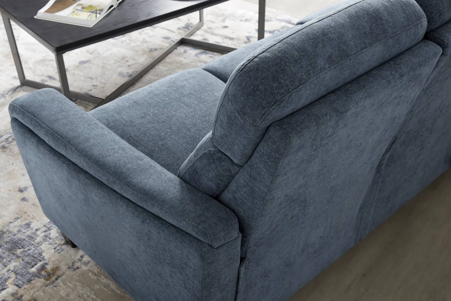 Ferguson Denim 2 Pc Living Room with Dual Power Reclining Sofa - Thumbnail - Image 9