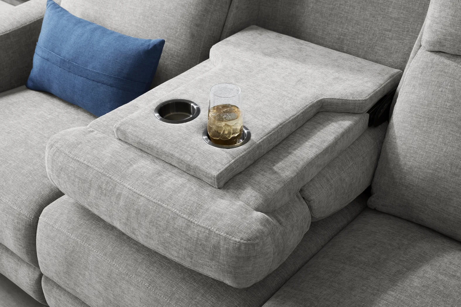 Ferguson Gray 2 Pc Living Room with Dual Power Reclining Sofa - Thumbnail - Image 10