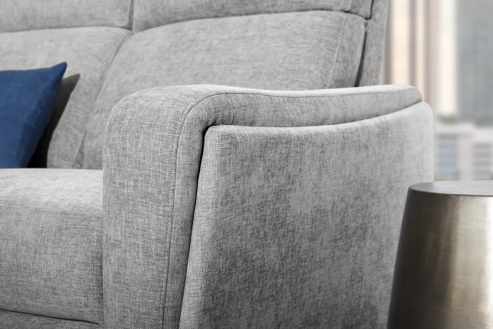 Ferguson Gray 2 Pc Living Room with Dual Power Reclining Sofa - Thumbnail - Image 8
