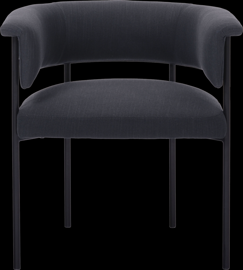 Fermanagh Black Arm Chair - Thumbnail - Image 3