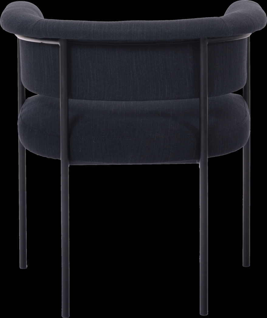 Fermanagh Black Arm Chair - Thumbnail - Image 4