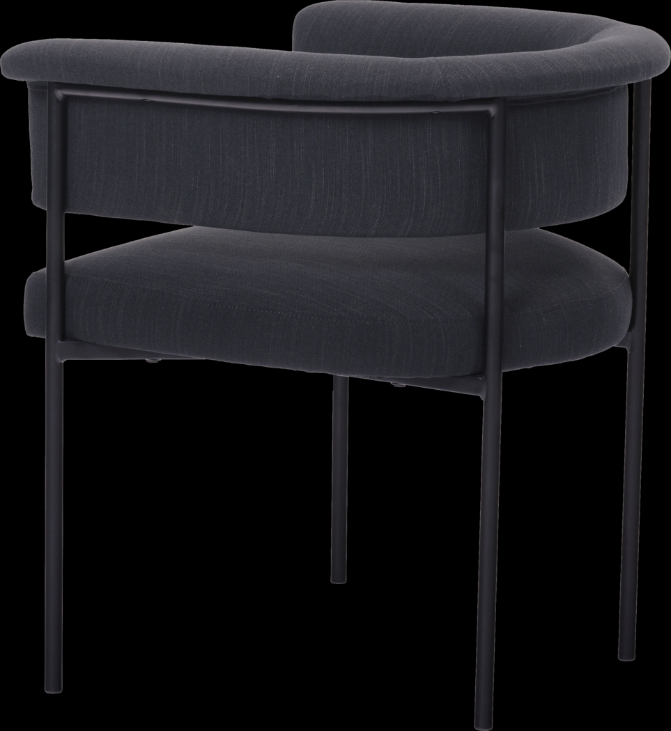 Fermanagh Black Arm Chair - Thumbnail - Image 5