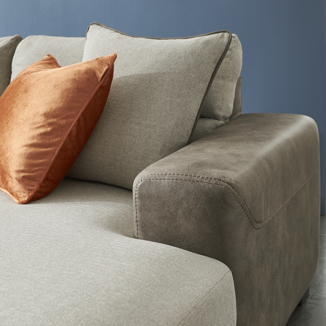 Fermont Beige 5 Pc Sectional Living Room - Thumbnail - Image 4