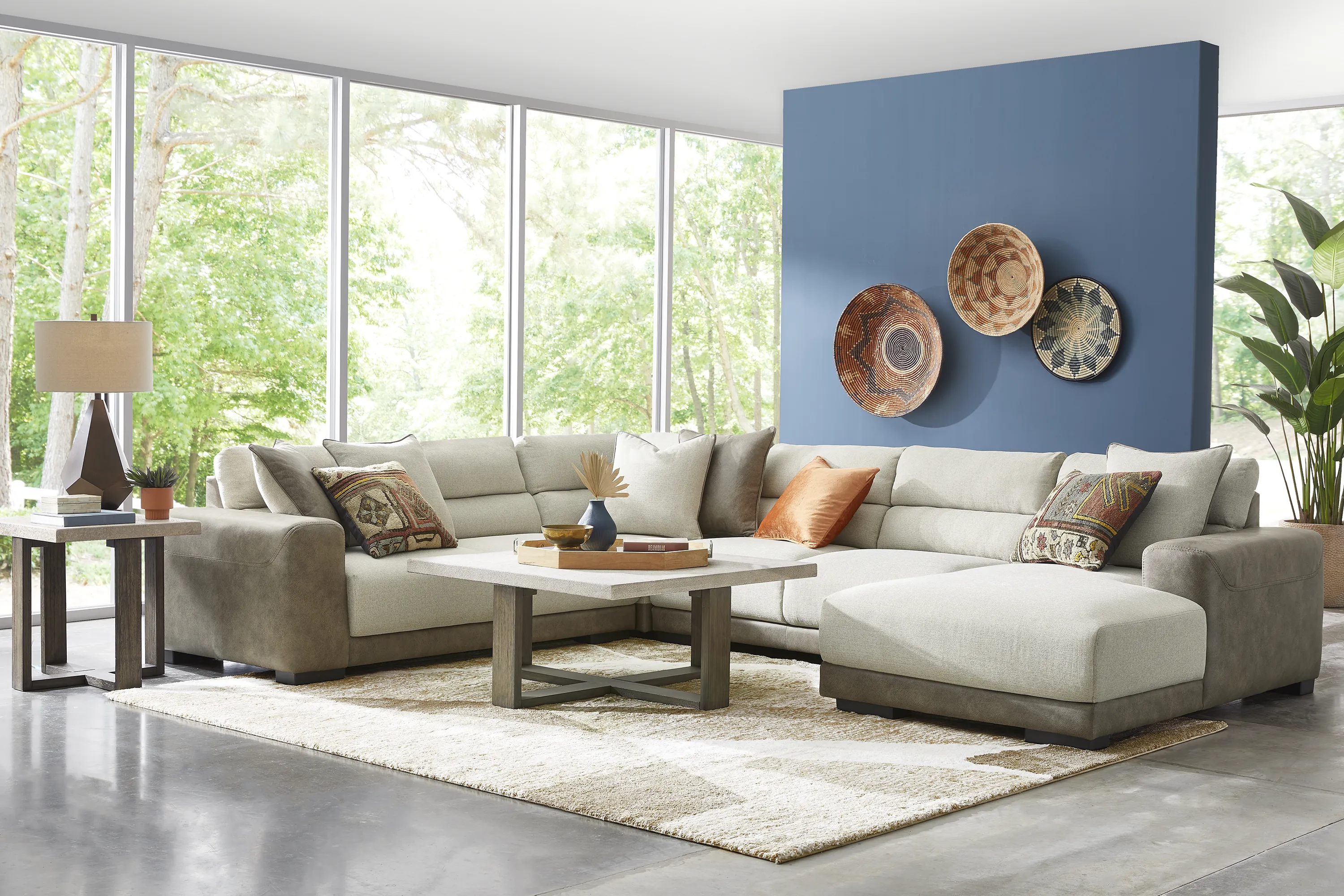 Fermont Beige 4 Pc Sectional - Thumbnail - Image 2