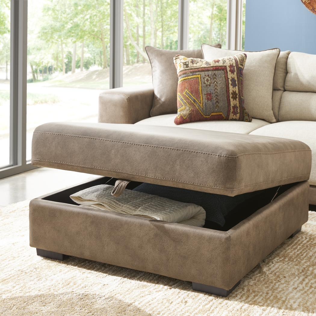 Fermont Beige 5 Pc Sectional Living Room - Thumbnail - Image 8