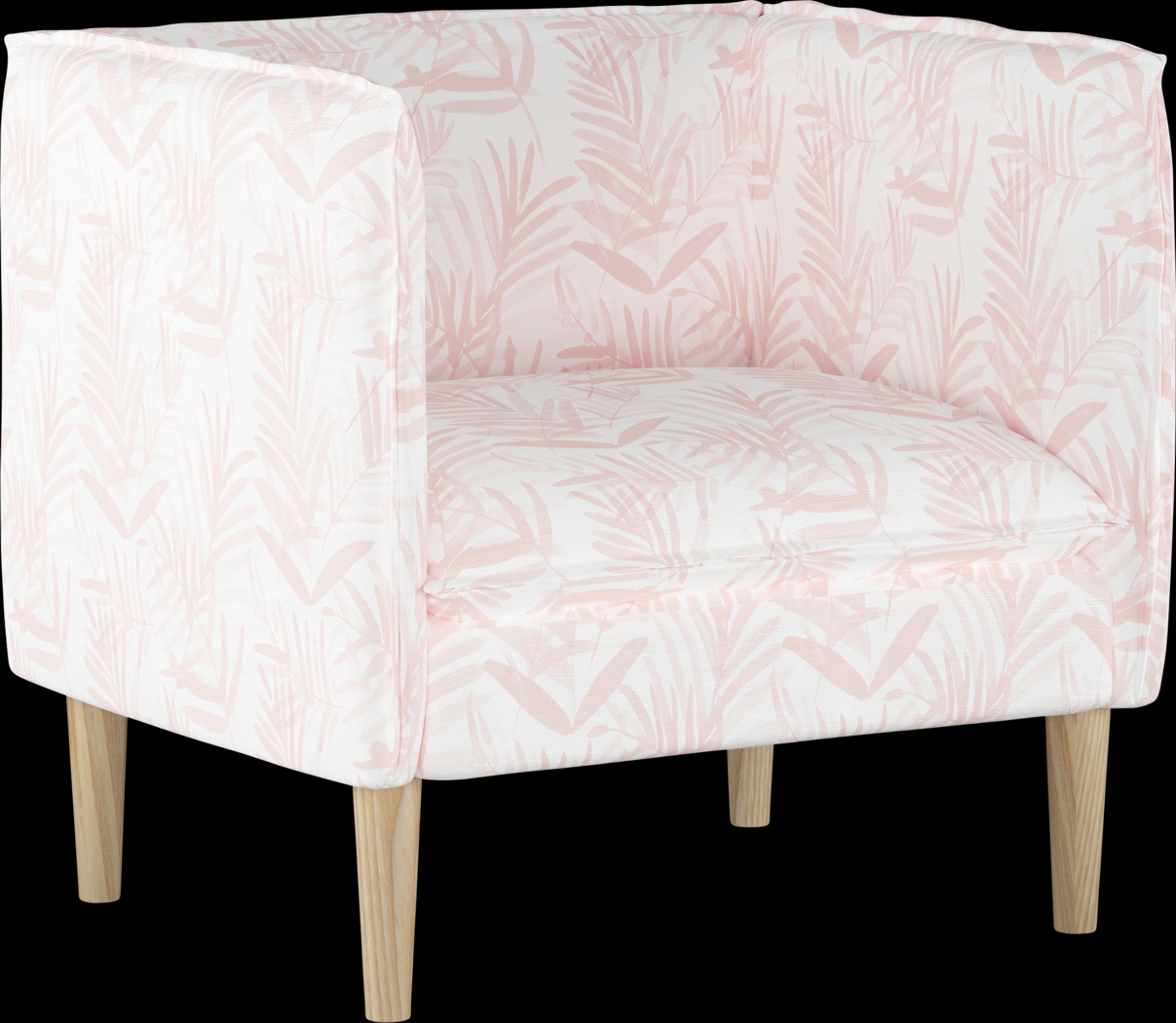 Fern Grove Pink Accent Chair - Thumbnail - Image 1
