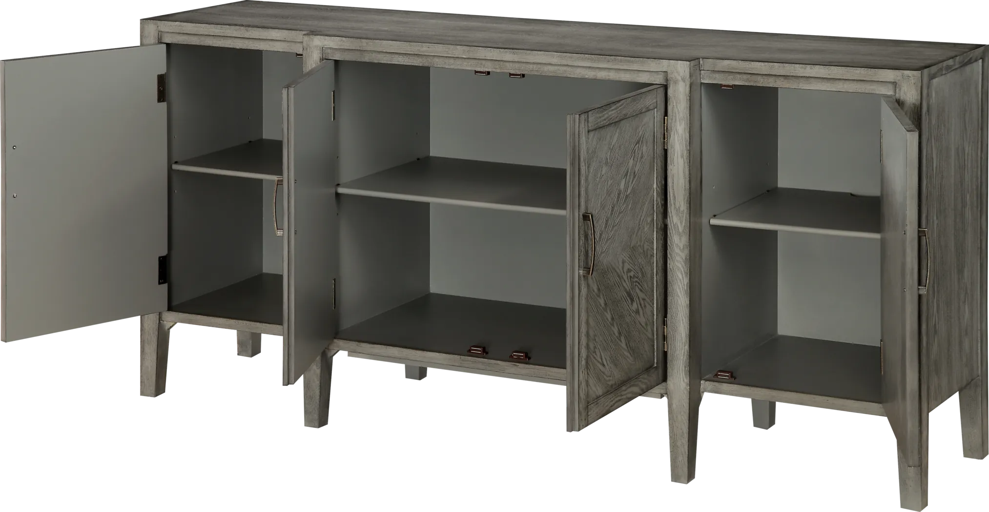 Fernco Gray Credenza - Thumbnail - Image 3