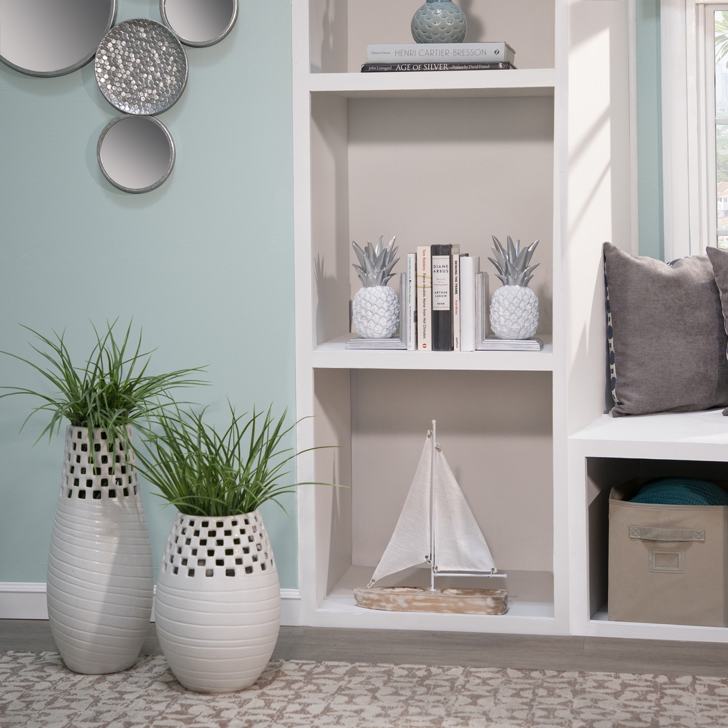 Ferncrest White Bookends - Thumbnail - Image 2