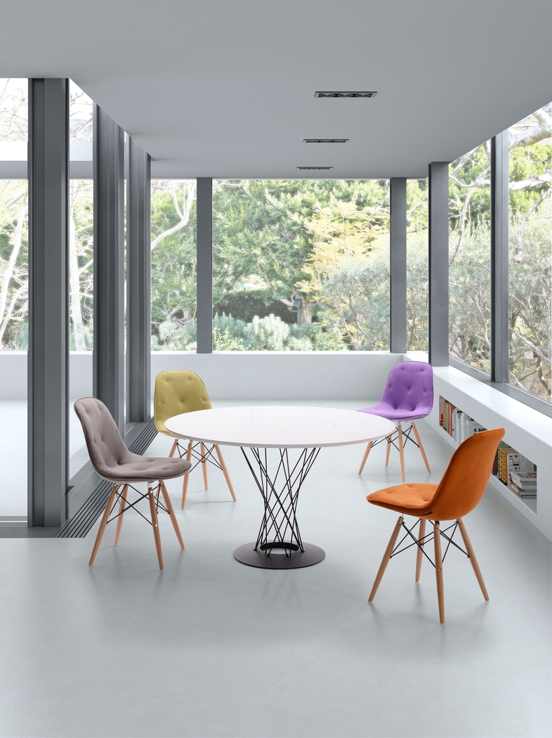 Ferndale Orange Dining Chair - Thumbnail - Image 2