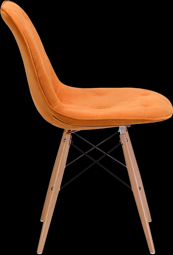 Ferndale Orange Dining Chair - Thumbnail - Image 3