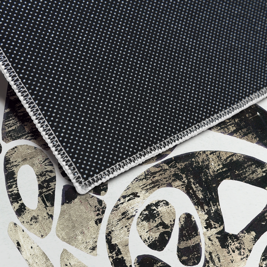 Ferndane Black 5' x 7'7 Rug - Thumbnail - Image 5