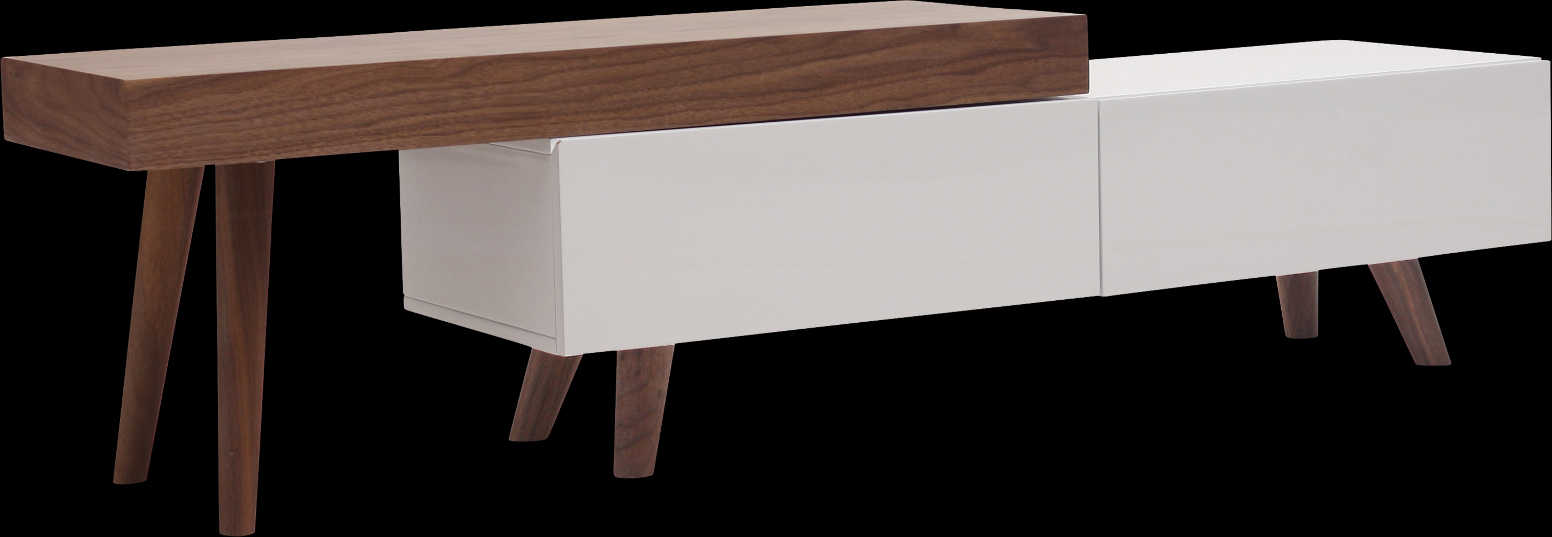 Ferndell White 72in. Console - Thumbnail - Image 1