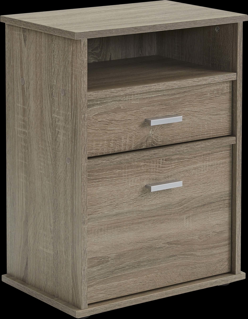 Fernedge II Tan Nightstand - Thumbnail - Image 1
