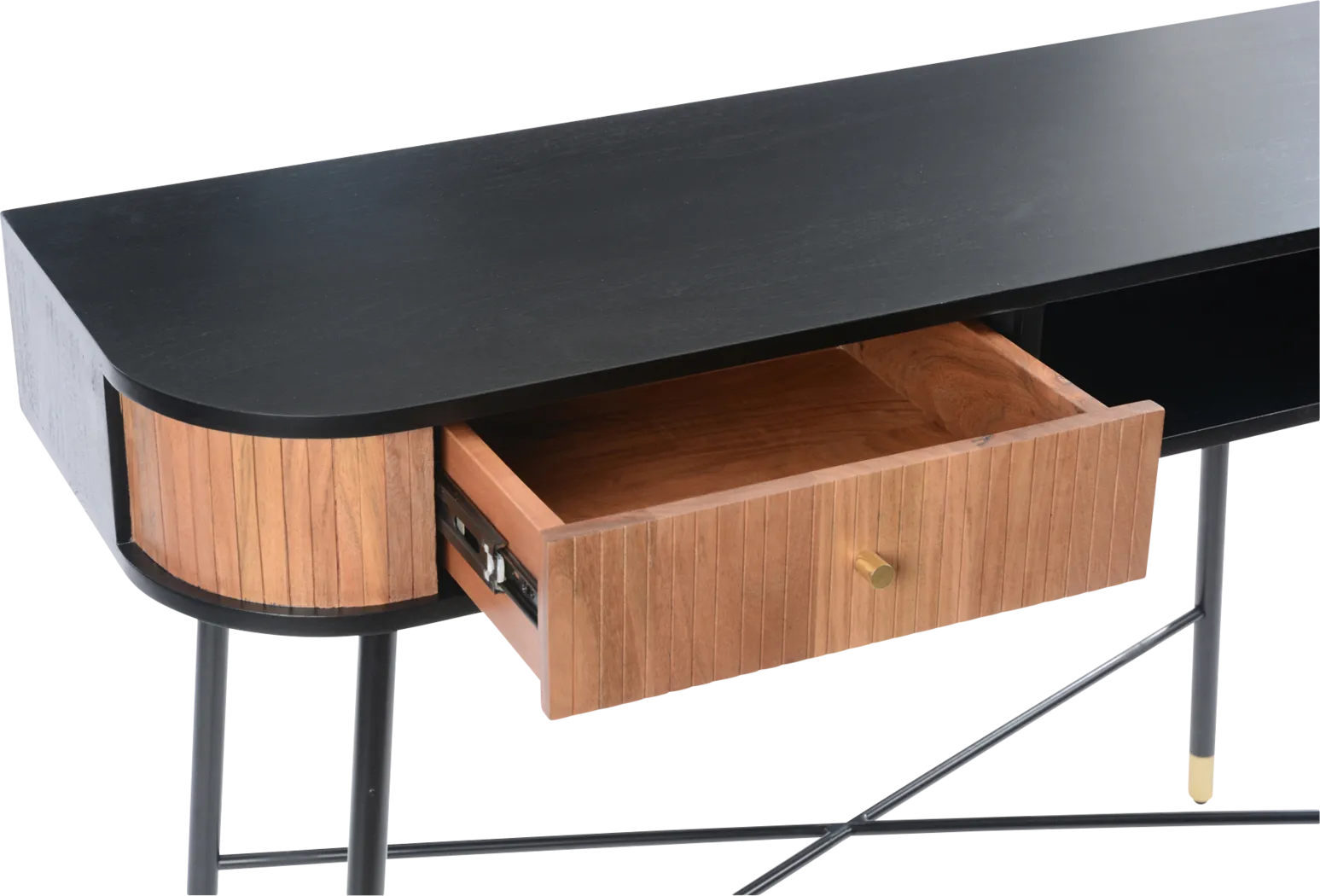 Fernery Black Sofa Table - Thumbnail - Image 4