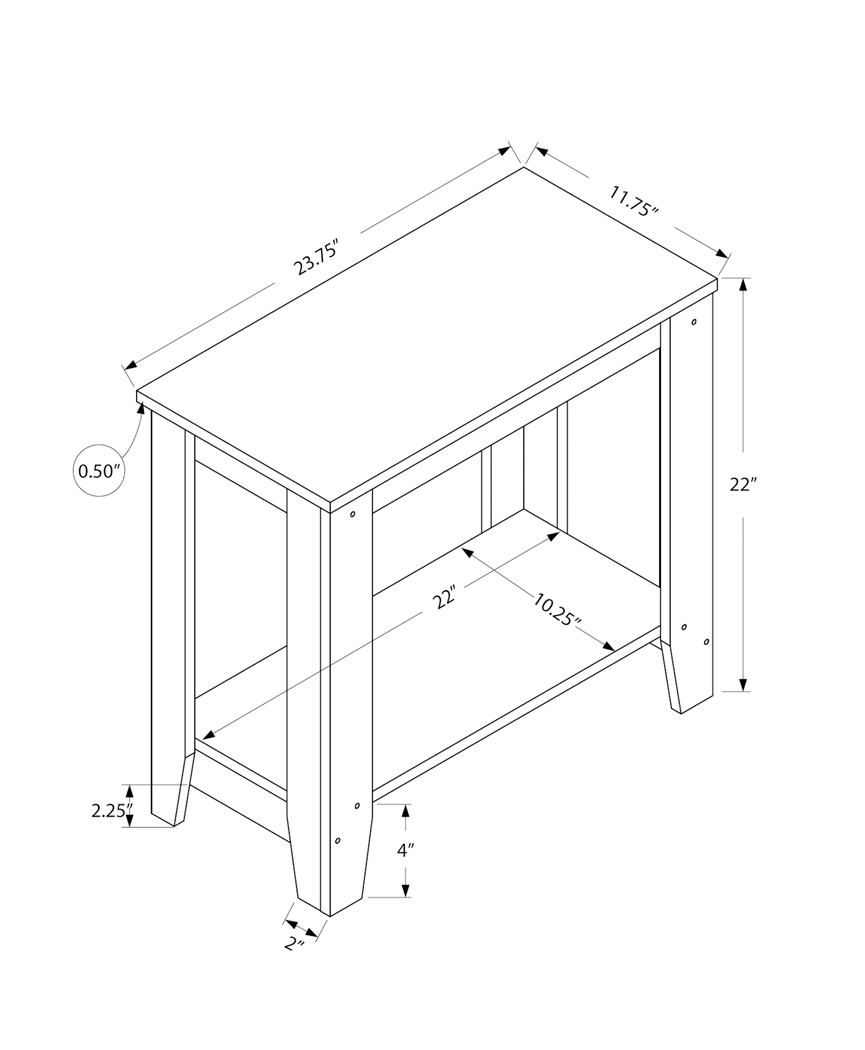 Ferngrove Gray End Table - Thumbnail - Image 4