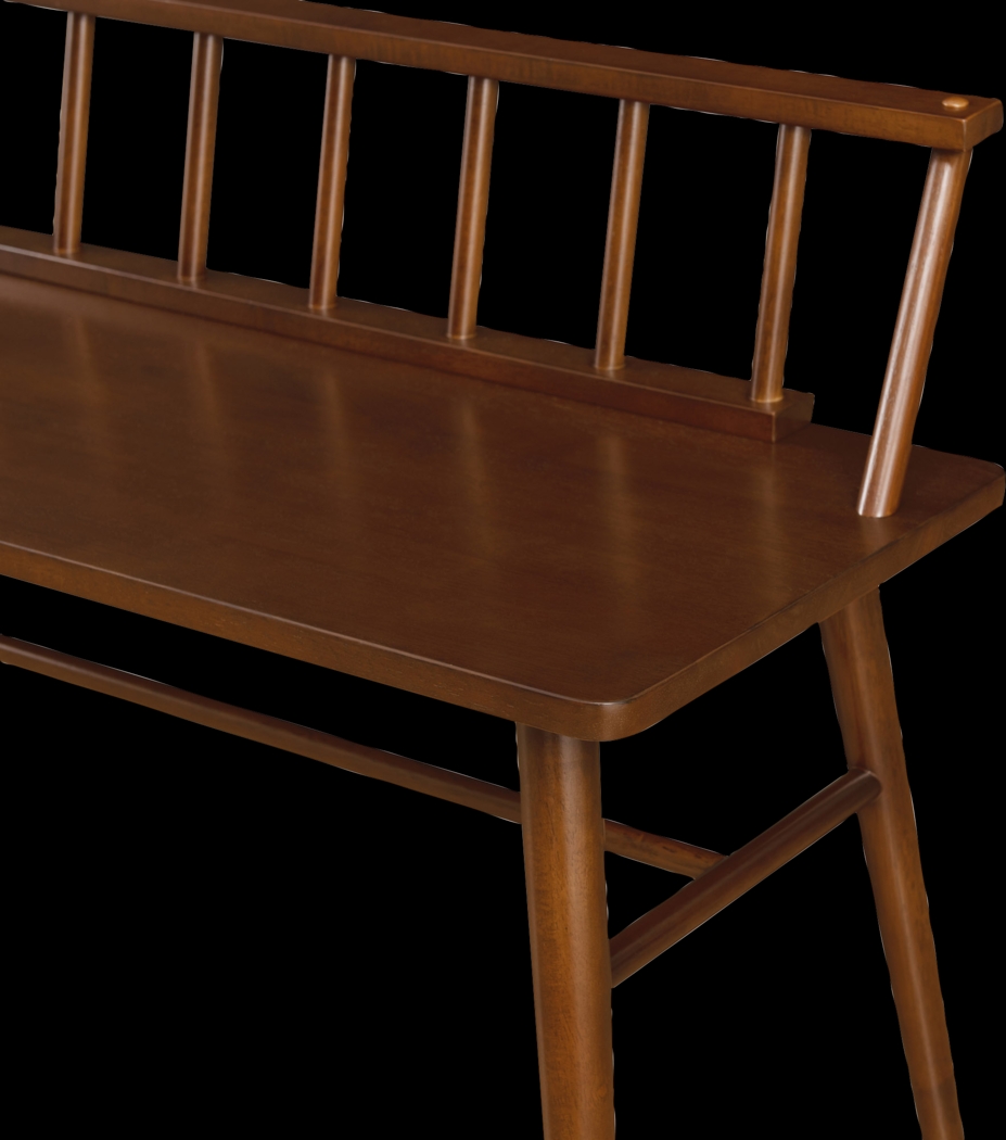 Fernndale Walnut Bench - Thumbnail - Image 3