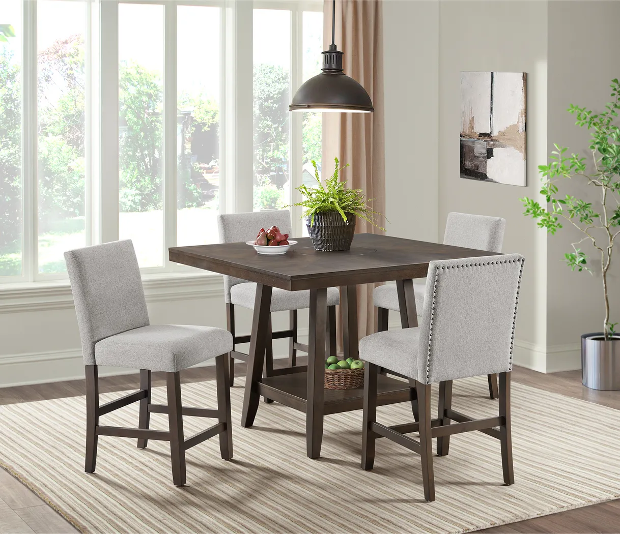 Ferrell Brown Side Chair - Thumbnail - Image 2