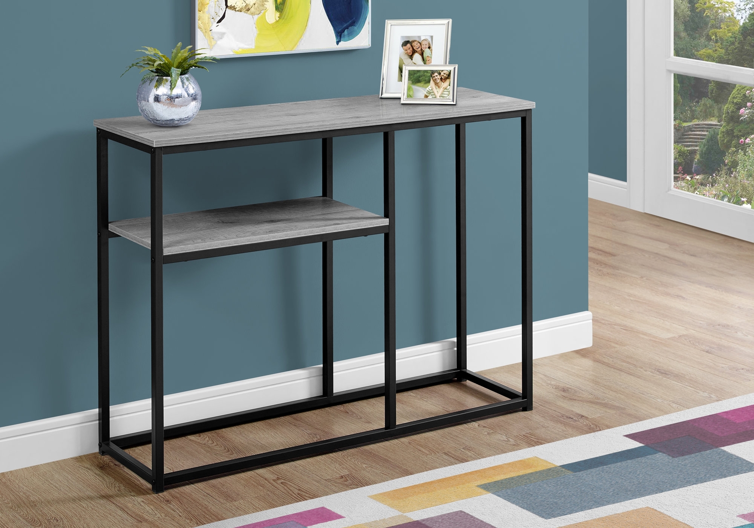 Ferringdon Gray Console Table - Thumbnail - Image 2