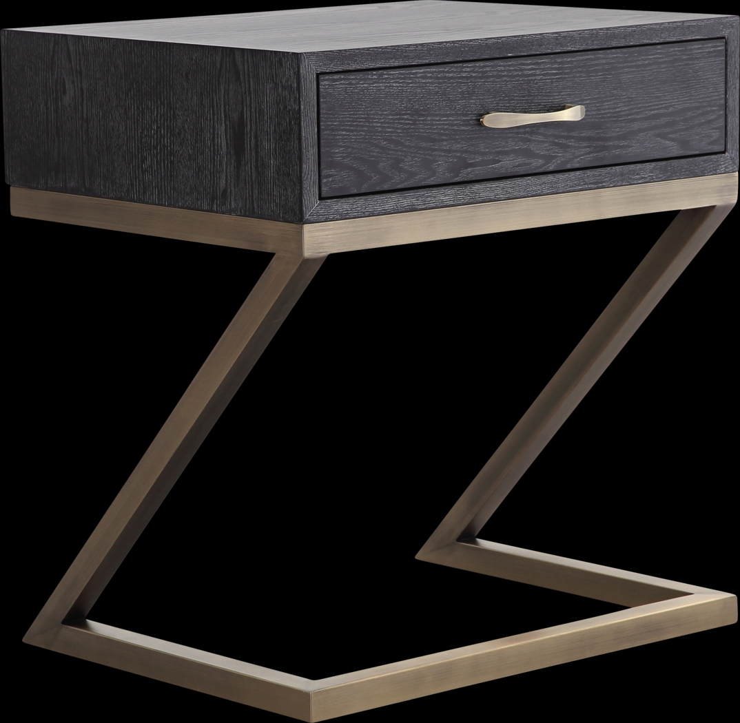 Ferris Black Accent Table - Thumbnail - Image 1