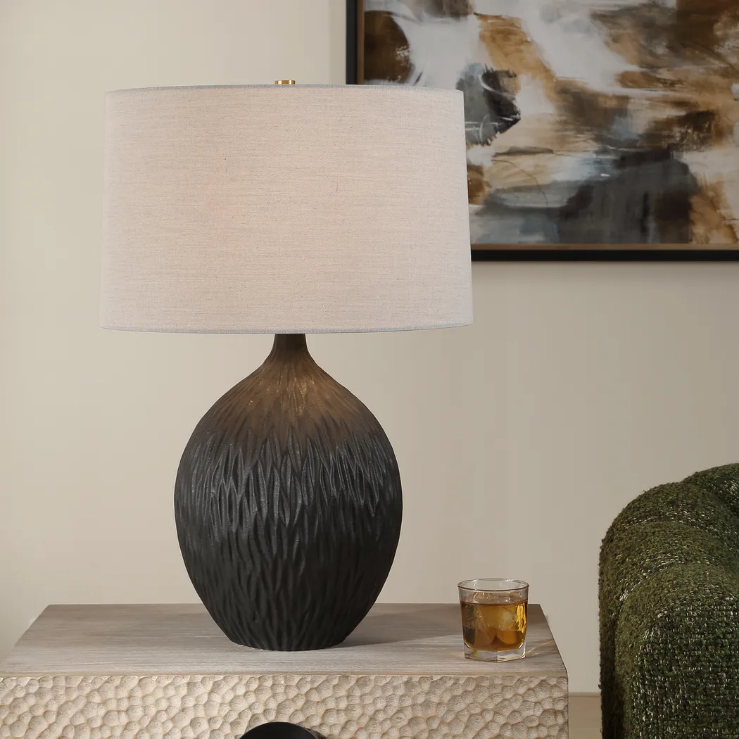 Ferros Black Lamp - Thumbnail - Image 2