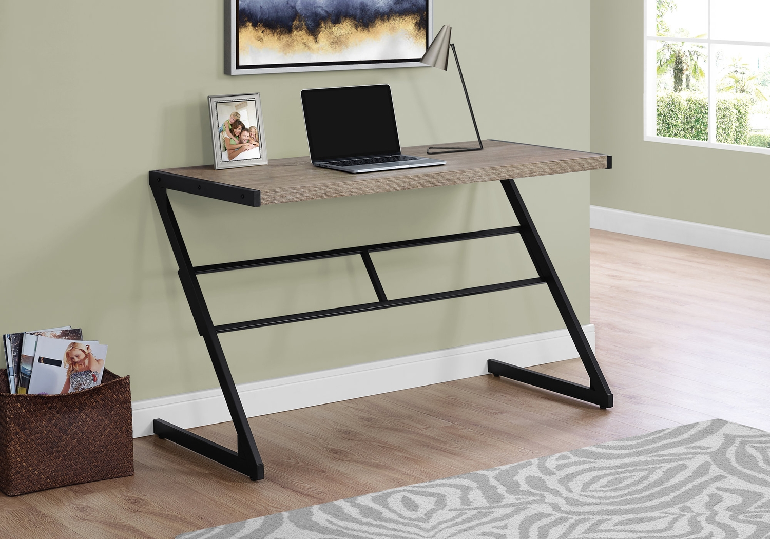 Ferrystone Taupe Desk - Thumbnail - Image 2