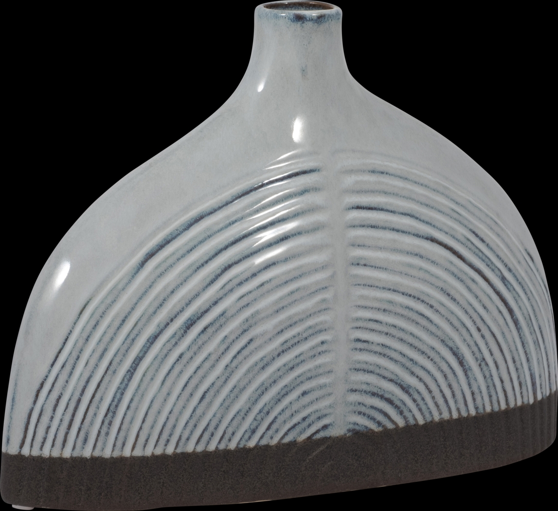 Fredon Blue 8 in. Vase - Thumbnail - Image 2