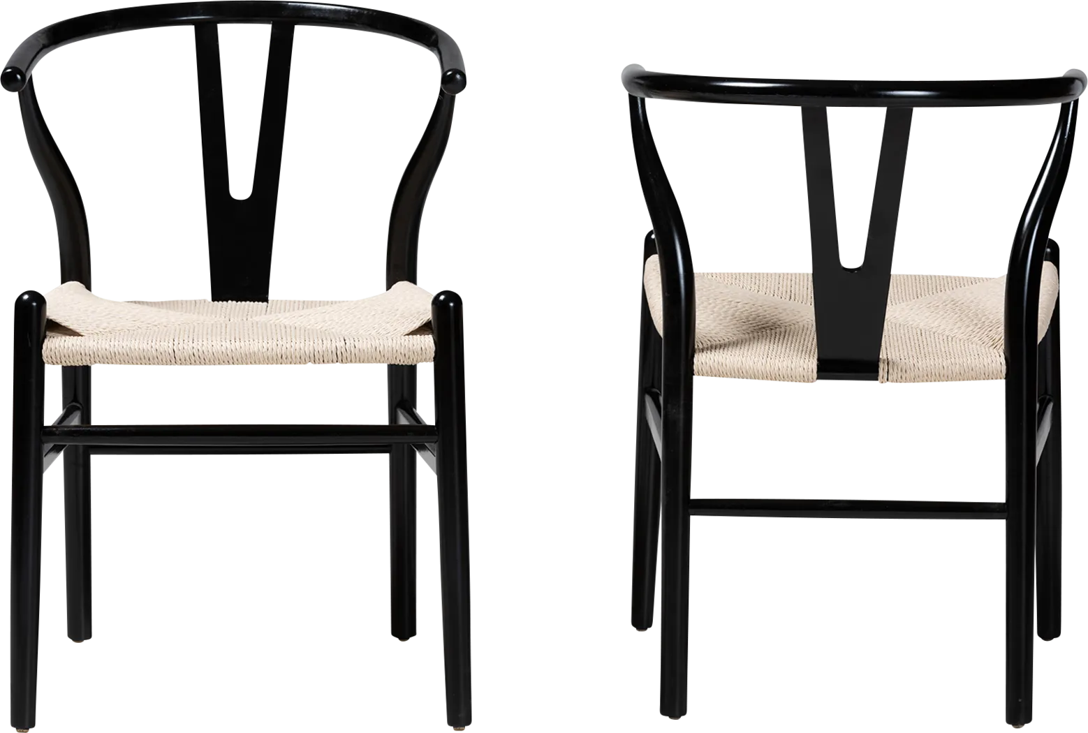 Fertell Black Arm Chair, Set of 2 - Thumbnail - Image 4